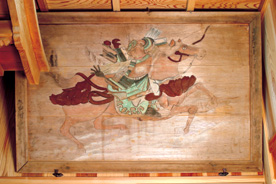 黄幡神社の絵馬の現物の画像