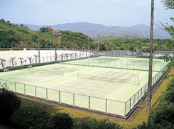 南レク城辺テニスコートの画像