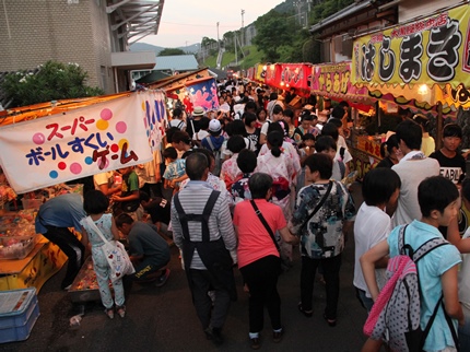 県境夏まつり「一本松」