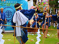 増田花とり踊り（旧暦7月11日）の画像