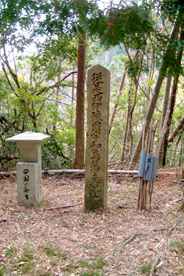 宇和島藩碑の実物の画像
