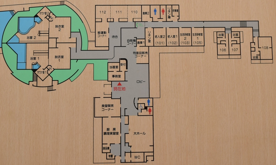 施設案内図の画像