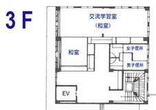 城辺公民館館内図3階