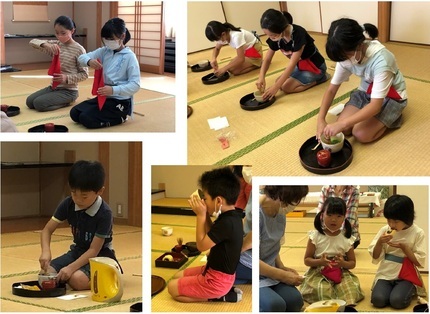 平城公民館こども茶道教室の画像